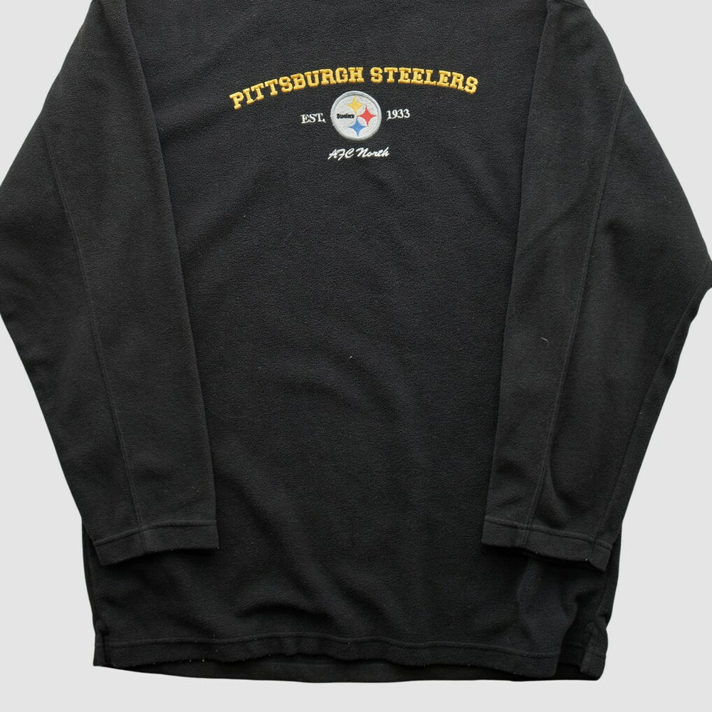 Pittsburgh Steelers NFL 2000s Pullover Sweatshirt Black Vintage