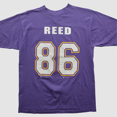 Minnesota Vikings Sport Attack 90s T-shirt Purple Vintage