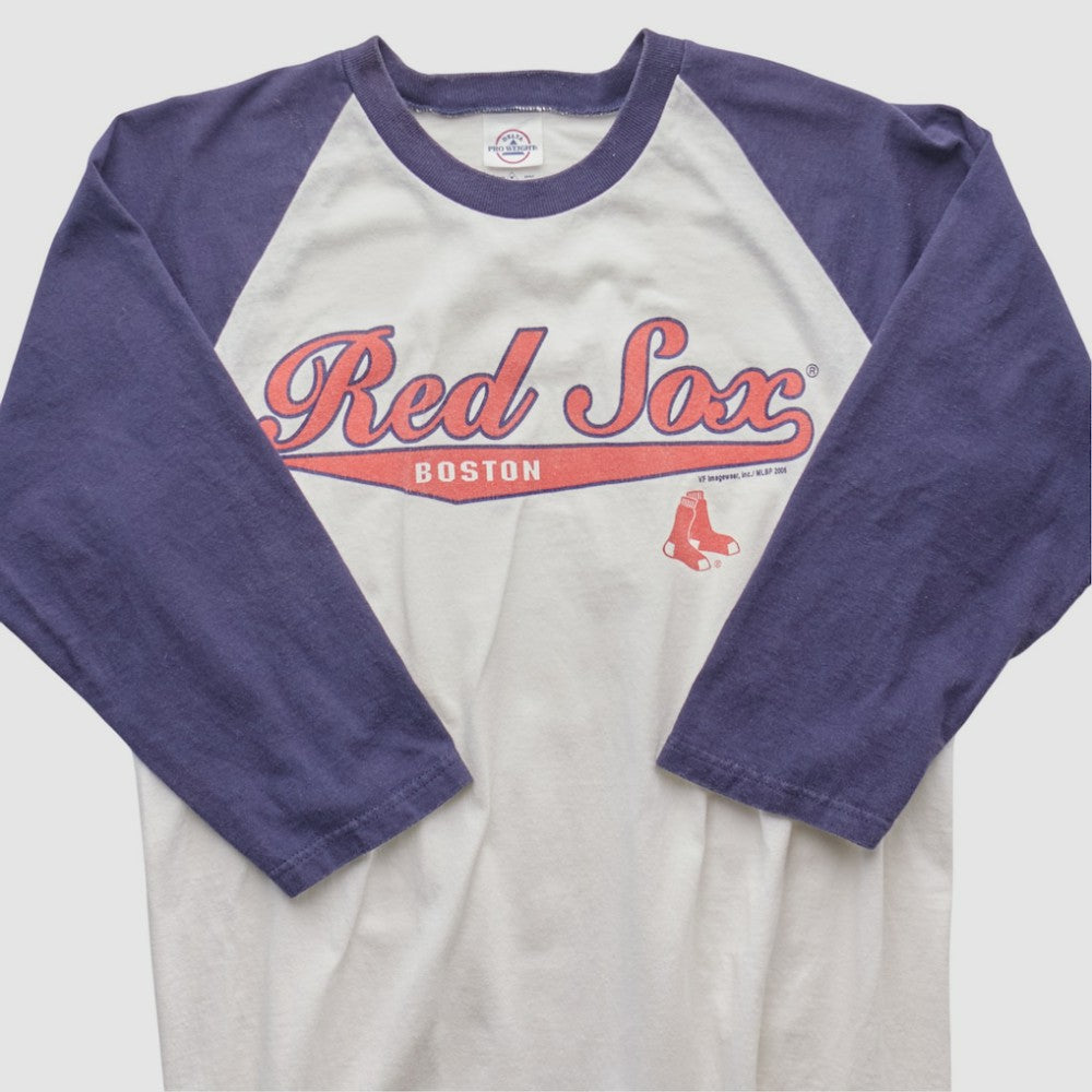 Boston Red Sox Delta 2000s T-shirt - White - M by Fanatics Real Vintage T-shirts