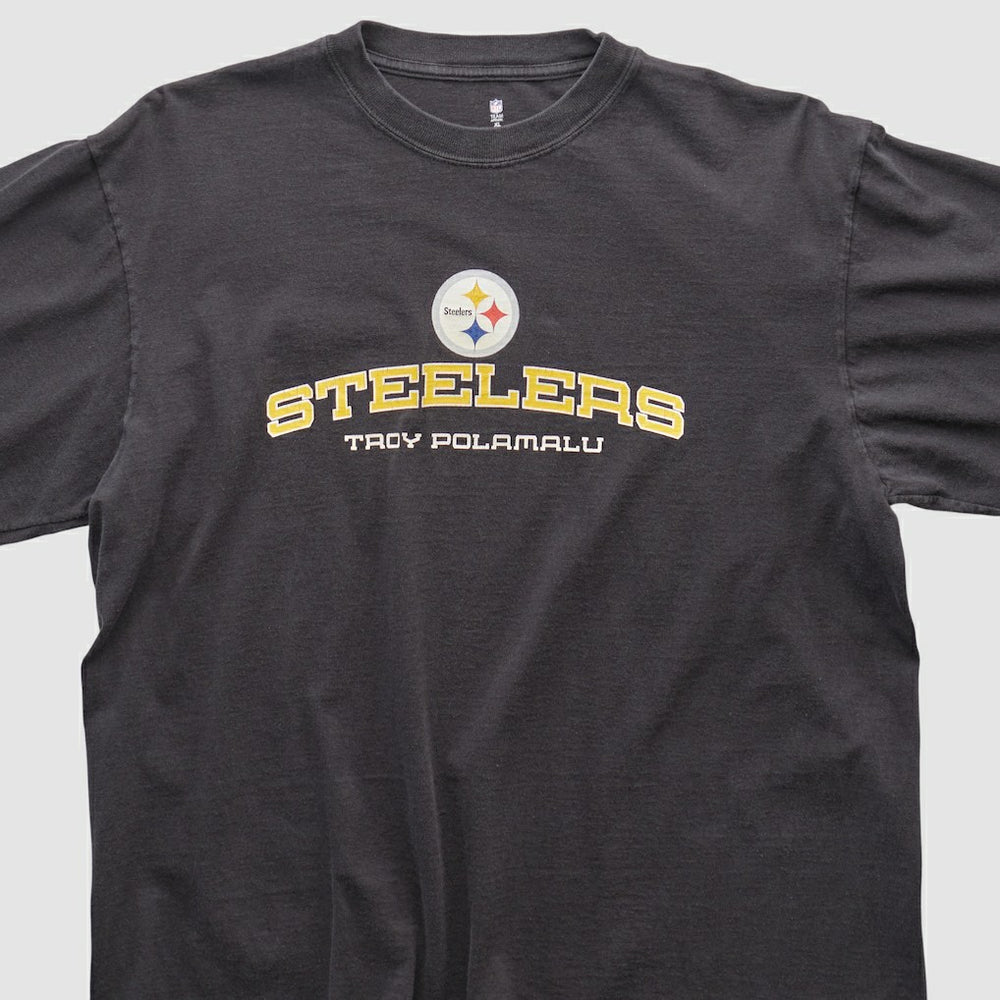 Pittsburgh Steelers NFL 2000s Long Sleeve T-shirt Black Vintage