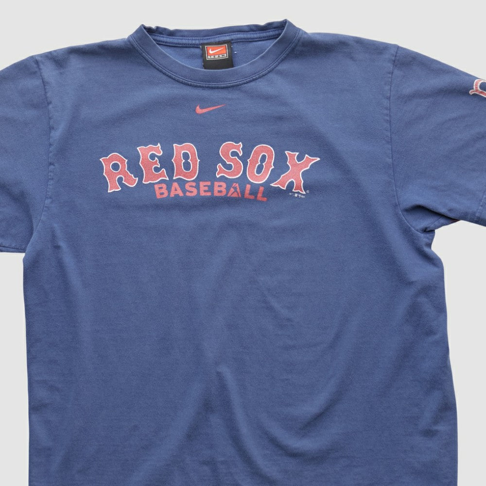 Boston Red Sox Nike 2004 T-shirt - Blue - S by Fanatics Real Vintage T-shirts