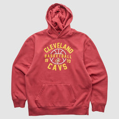 Cleveland Cavaliers NBA 2010s Hooded Pullover Sweatshirt Red Vintage