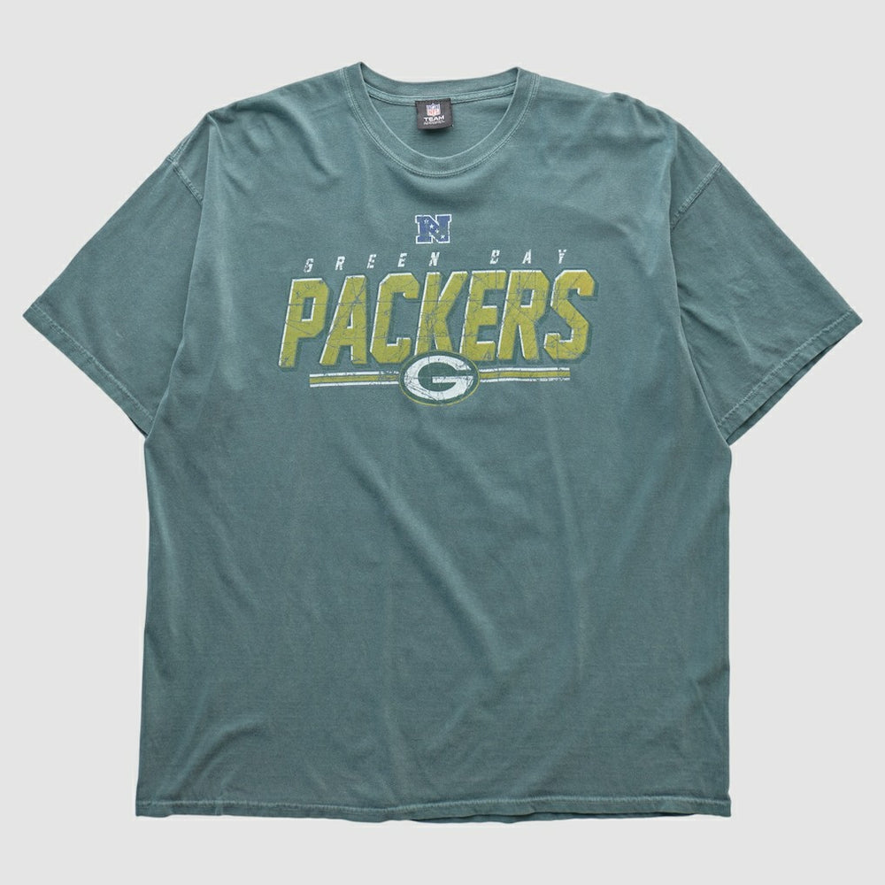 Green Bay Packers NFL 2010s T-shirt Green Vintage