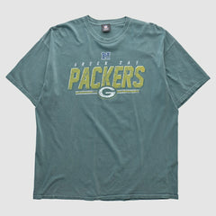 Green Bay Packers NFL 2010s T-shirt Green Vintage