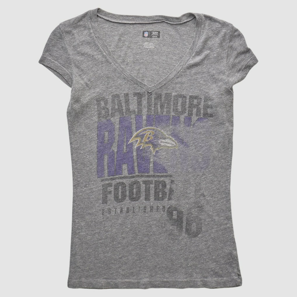 Baltimore Ravens NFL 2010s T-shirt Heather Gray Vintage