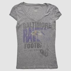 Baltimore Ravens NFL 2010s T-shirt Heather Gray Vintage