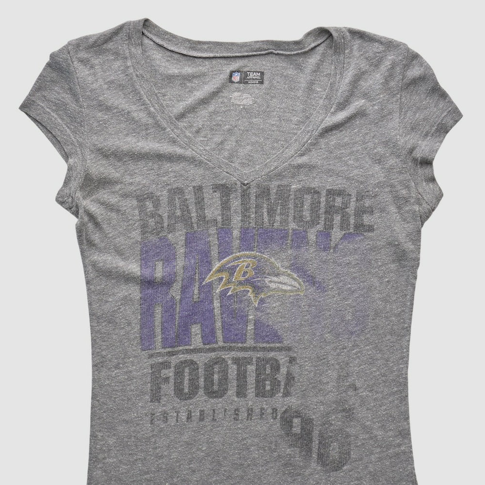 Baltimore Ravens NFL 2010s T-shirt Heather Gray Vintage