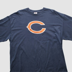 Chicago Bears NFL 2010s Long Sleeve T-shirt Navy Vintage