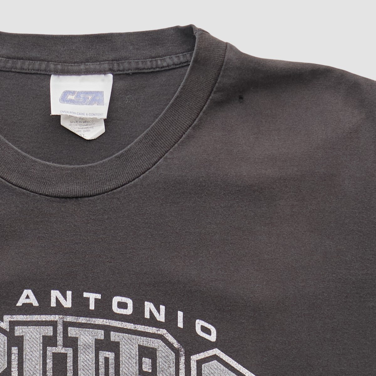 San Antonio Spurs CSA 2000s T-shirt Black Vintage