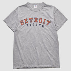 Detroit Tigers Russell 2000s T-shirt - Heather Gray - M by Fanatics Real Vintage T-shirts