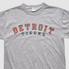 Detroit Tigers Russell 2000s T-shirt - Heather Gray - M by Fanatics Real Vintage T-shirts