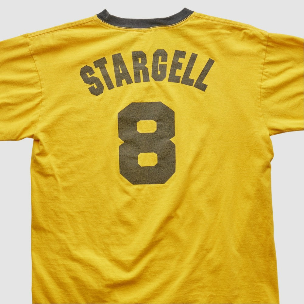 Pittsburgh Pirates Cooperstown Collection 2000s T-shirt - Yellow - M by Fanatics Real Vintage T-shirts