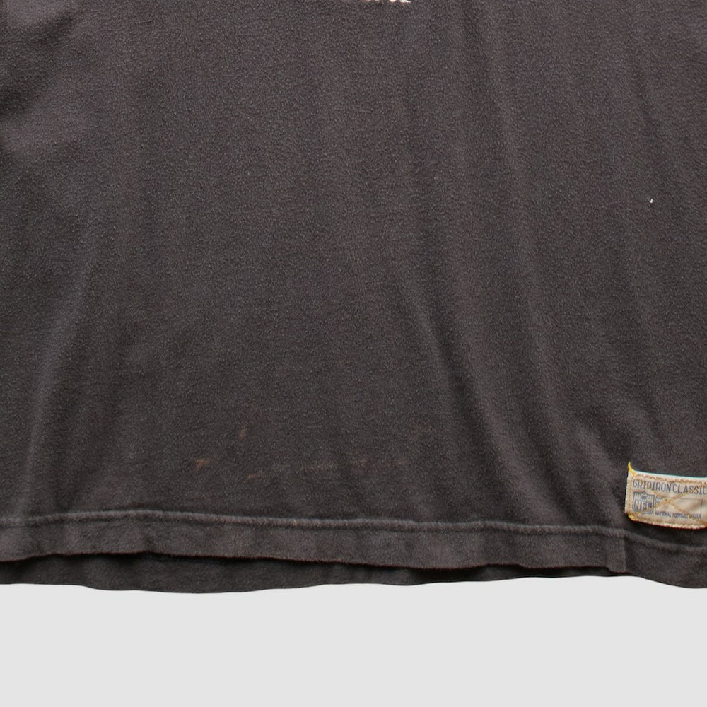 Pittsburgh Steelers Reebok 2000s Long Sleeve T-shirt Charcoal Vintage