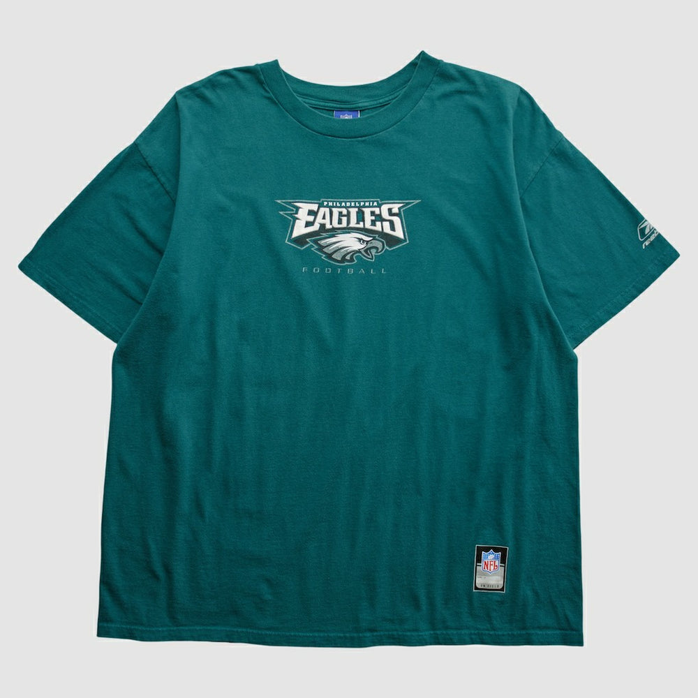 Philadelphia Eagles Reebok 2000s T-shirt Teal Vintage