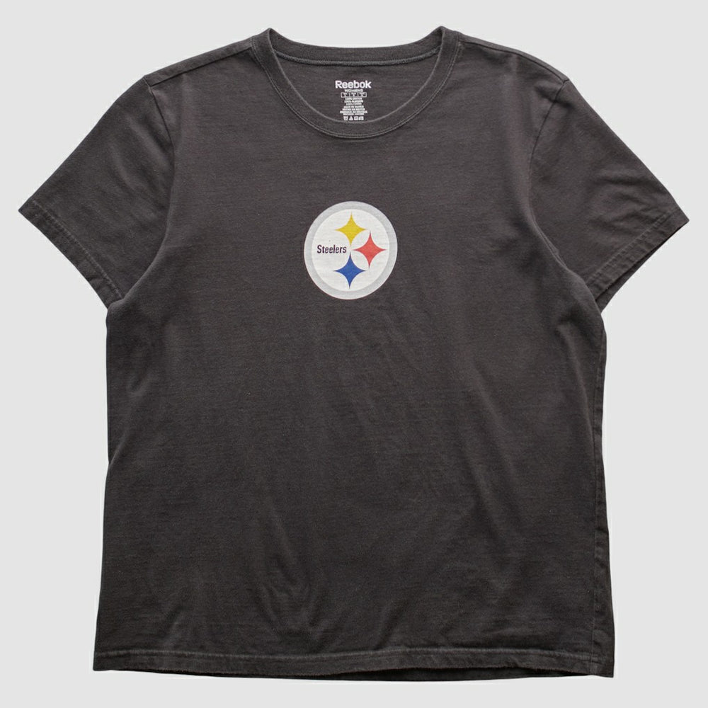 Pittsburgh Steelers Reebok 2000s T-shirt Black Vintage