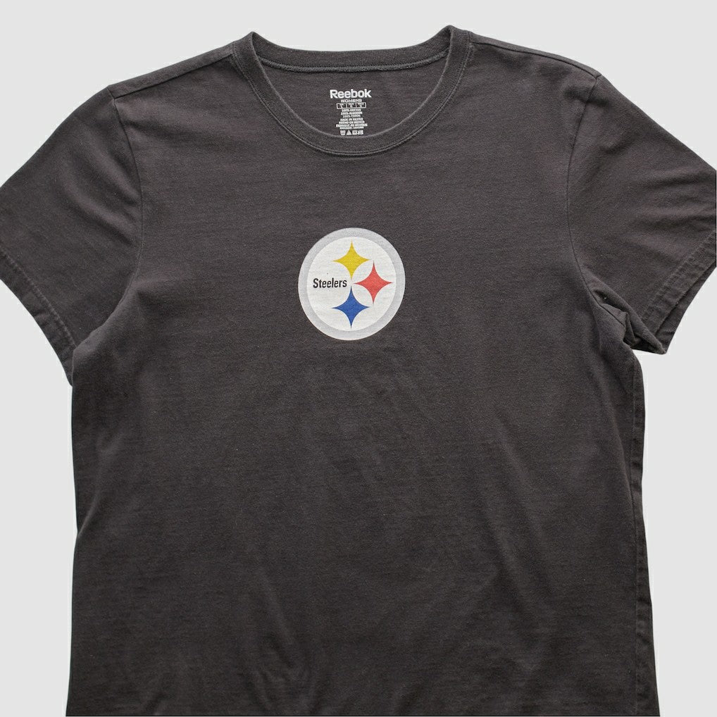Pittsburgh Steelers Reebok 2000s T-shirt Black Vintage