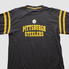Pittsburgh Steelers 2000s Long Sleeve T-shirt Black Vintage