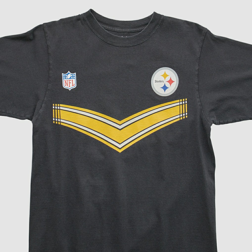Pittsburgh Steelers Reebok 2000s T-shirt Black Vintage