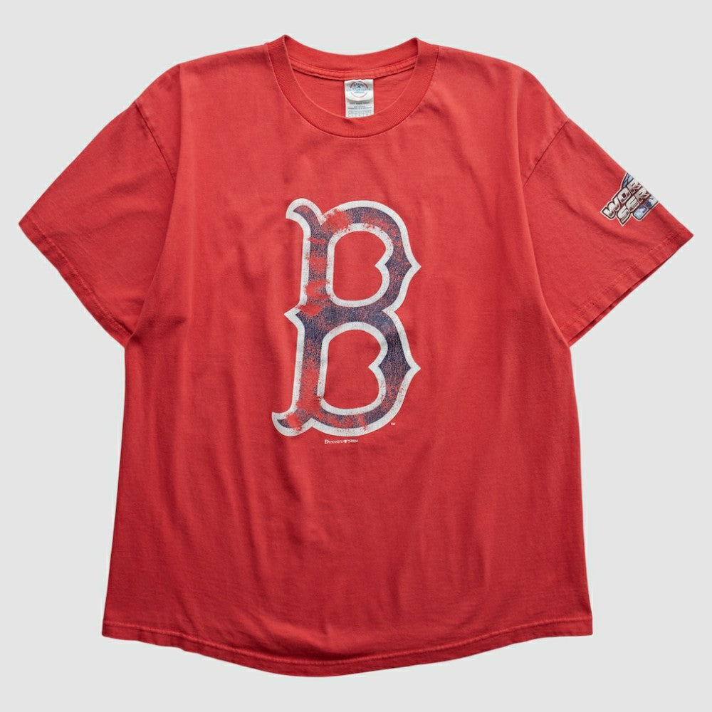 Boston Red Sox Delta 2004 T-shirt - Red - S by Fanatics Real Vintage T-shirts