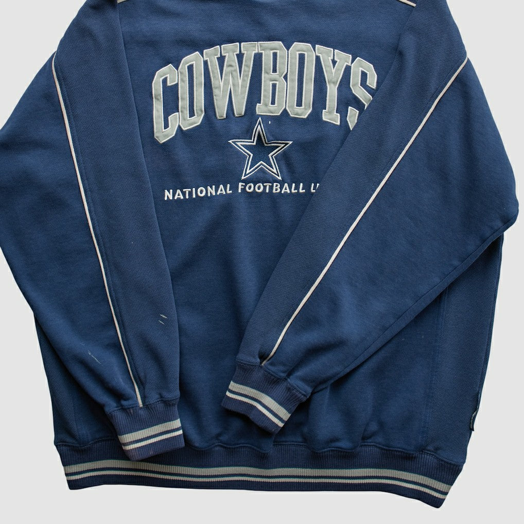 Dallas Cowboys Lee Apparel 90s Pullover Sweatshirt Navy Vintage
