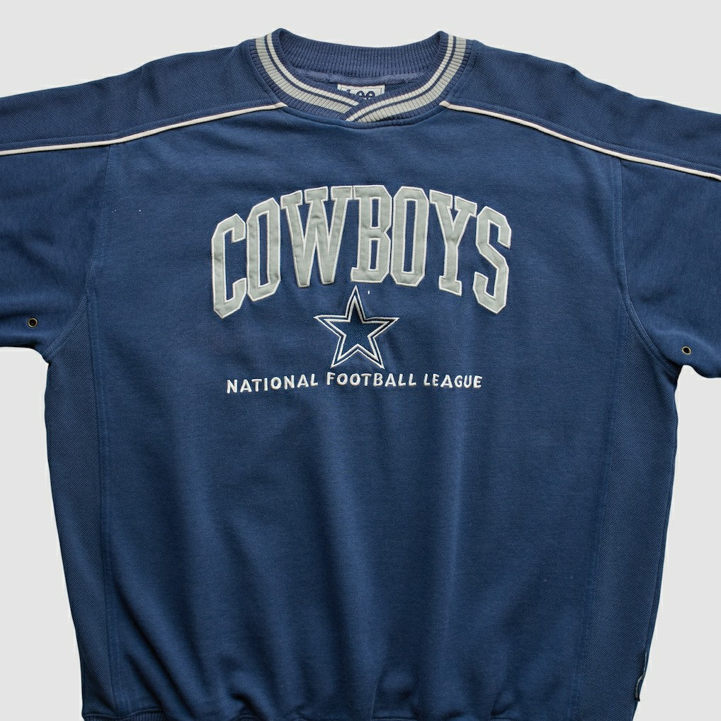 Dallas Cowboys Lee Apparel 90s Pullover Sweatshirt Navy Vintage
