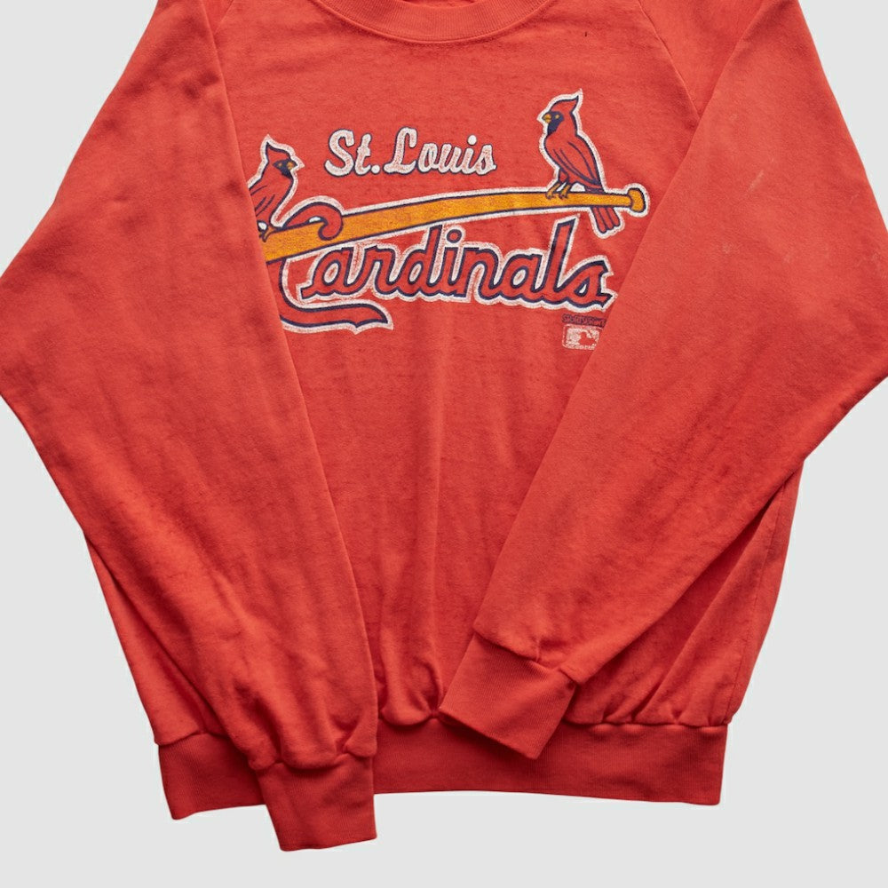 St. Louis Cardinals 80s Pullover Sweatshirt - Red - XS by Fanatics Real Vintage Pullover