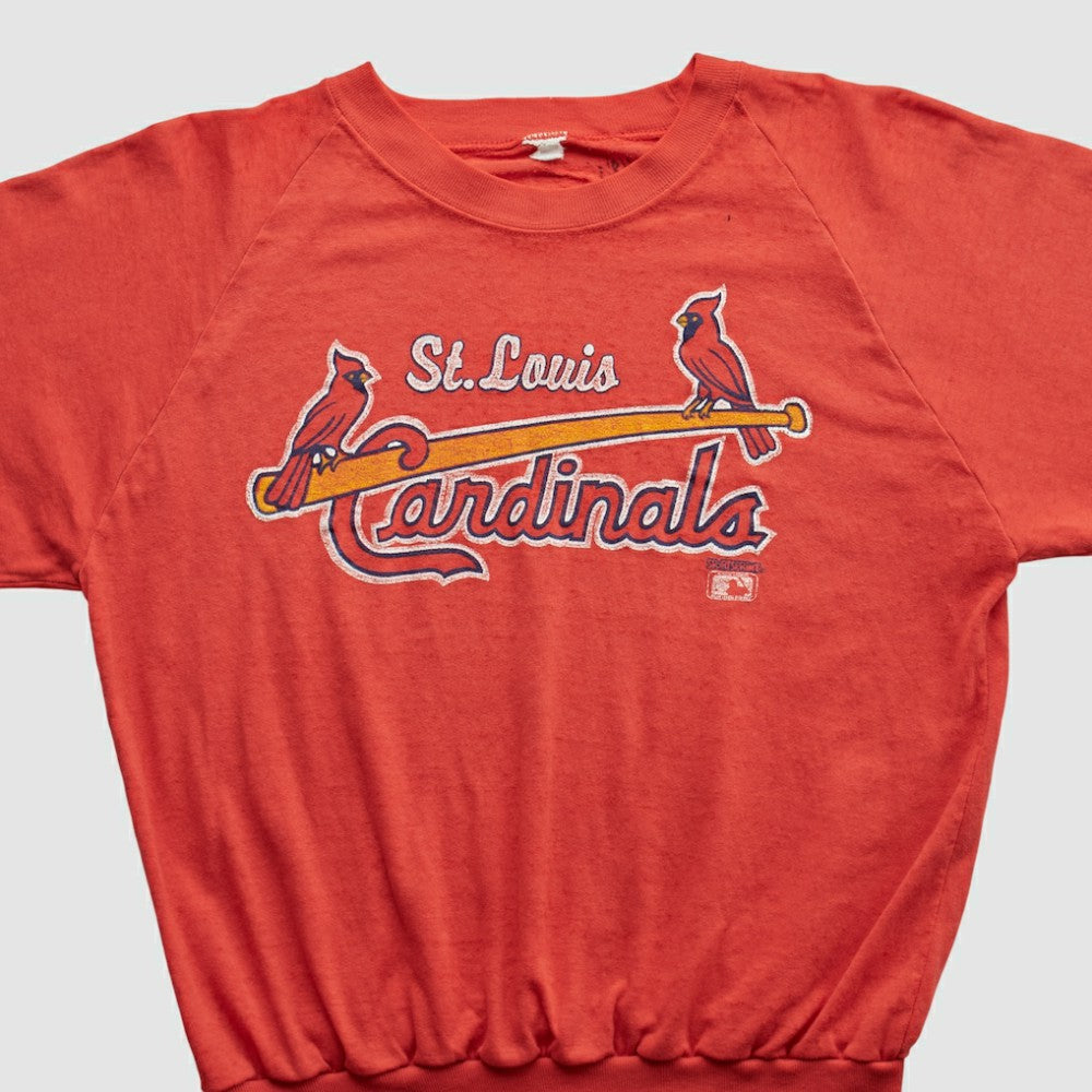 St. Louis Cardinals 80s Pullover Sweatshirt - Red - XS by Fanatics Real Vintage Pullover
