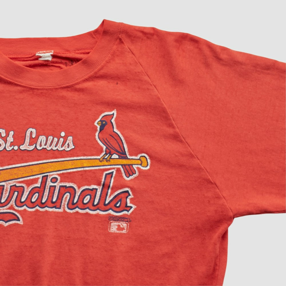 St. Louis Cardinals 80s Pullover Sweatshirt - Red - XS by Fanatics Real Vintage Pullover