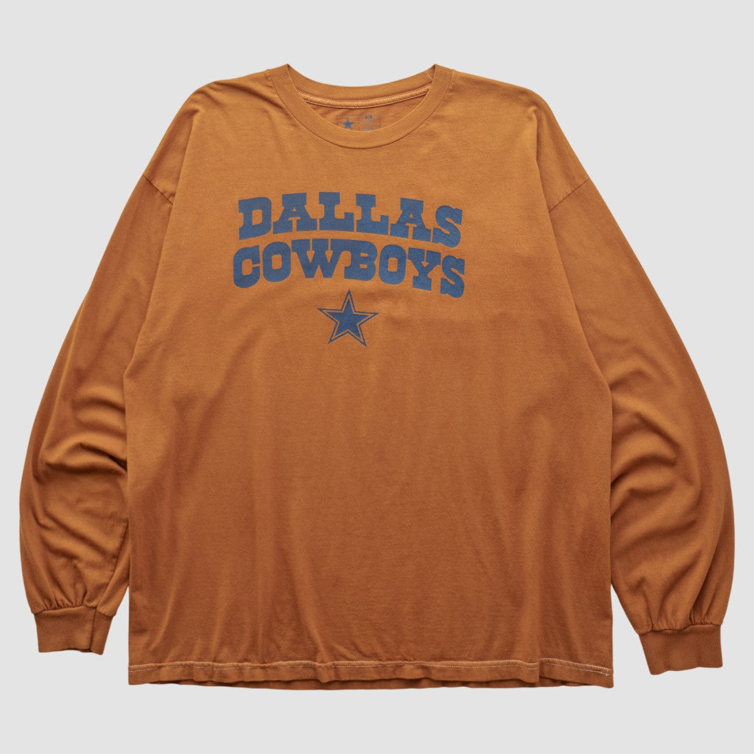 Dallas Cowboys 2000s Long Sleeve T-shirt Orange Vintage