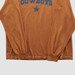 Dallas Cowboys 2000s Long Sleeve T-shirt Orange Vintage