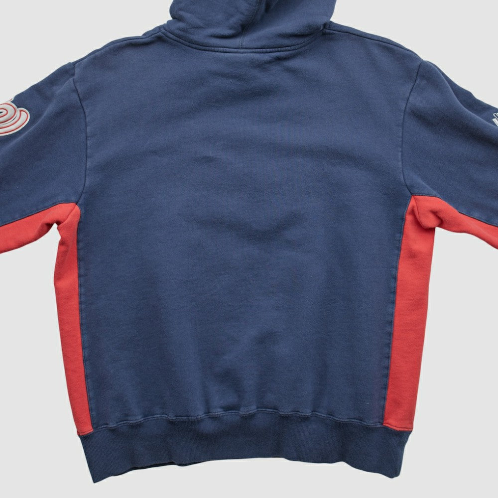 Washington Nationals Majestic 2000s Hooded Pullover Sweatshirt - Navy - M by Fanatics Real Vintage Pullover