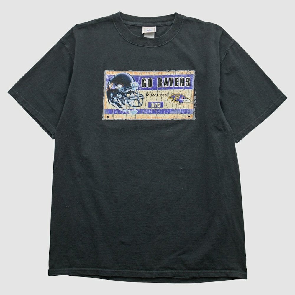 Baltimore Ravens NFL 2000s T-shirt Black Vintage