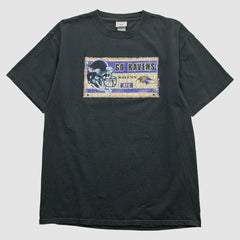 Baltimore Ravens NFL 2000s T-shirt Black Vintage