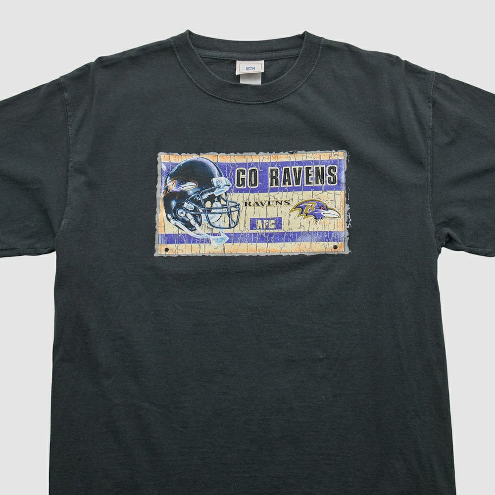 Baltimore Ravens NFL 2000s T-shirt Black Vintage
