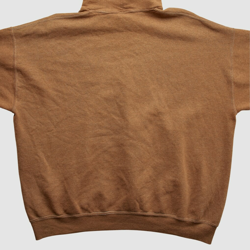New York Jets NFL 2000s Hooded Pullover Sweatshirt Brown Vintage