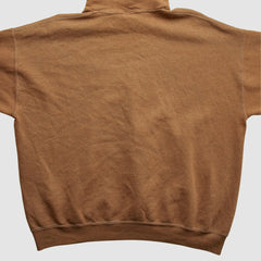 New York Jets NFL 2000s Hooded Pullover Sweatshirt Brown Vintage