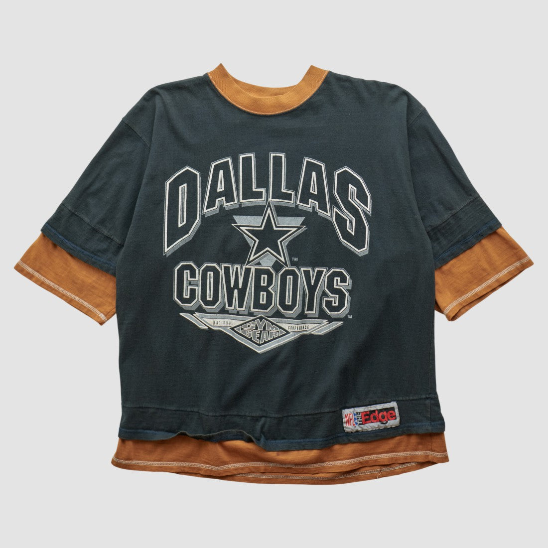 Dallas Cowboys 90s T-shirt Charcoal Vintage