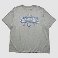 Indianapolis Colts Reebok 2006 T-shirt Heather Gray Vintage