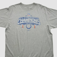 Indianapolis Colts Reebok 2006 T-shirt Heather Gray Vintage