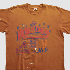 MLB National League Championship Majestic 1999 T-shirt - Orange - M by Fanatics Real Vintage T-shirts