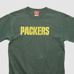 Green Bay Packers NFL 2000s Long Sleeve T-shirt Green Vintage