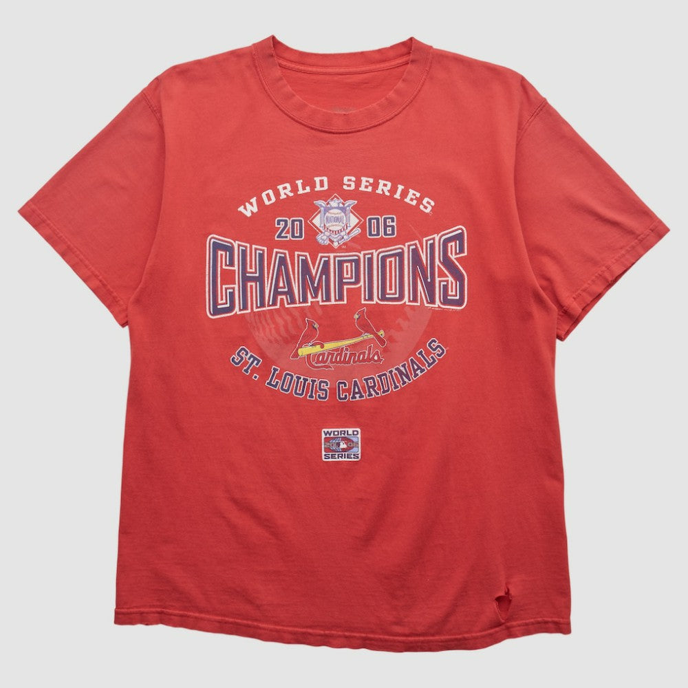 St. Louis Cardinals 2006 T-shirt - Red - M by Fanatics Real Vintage T-shirts