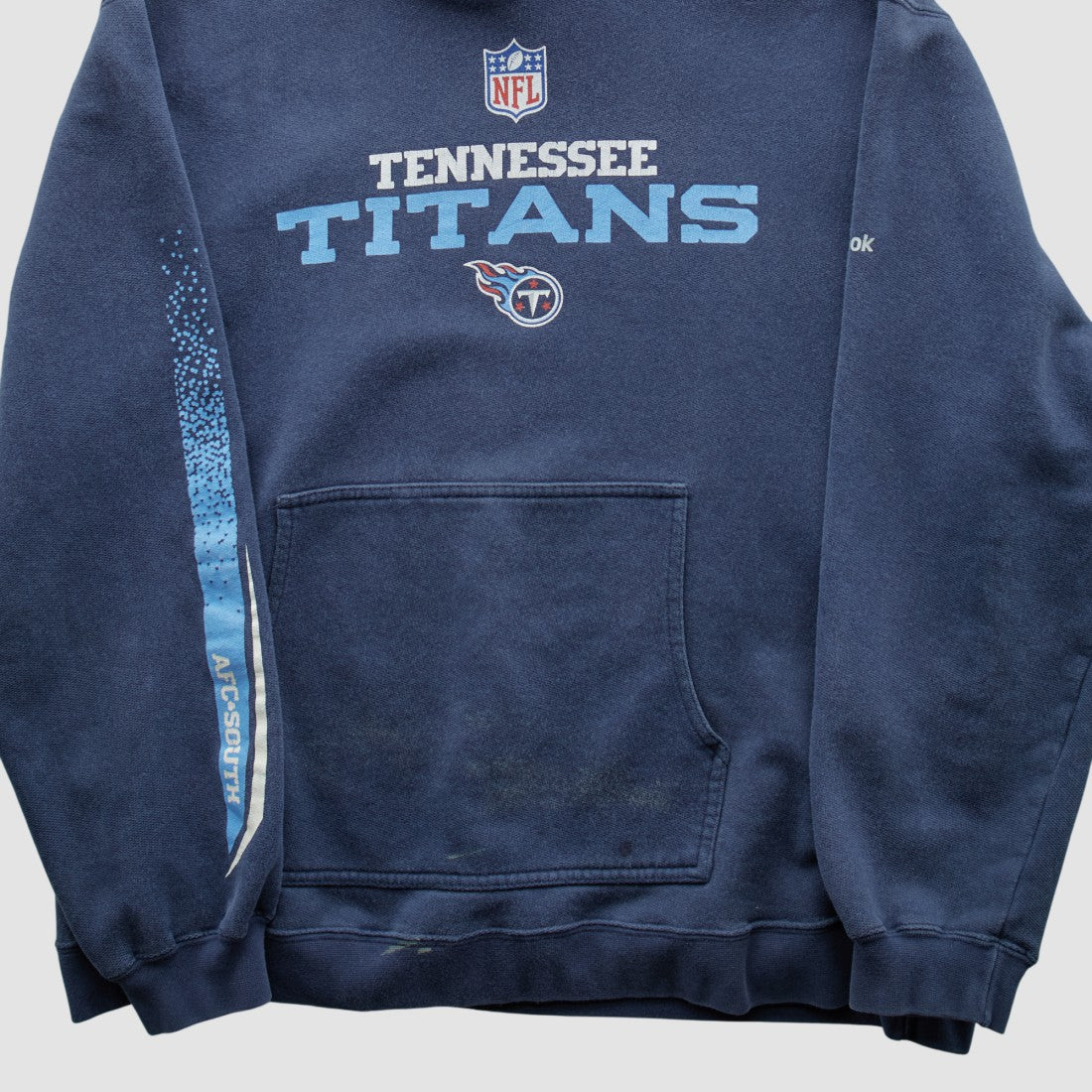 Tennessee Titans Reebok 2000s Hooded Pullover Sweatshirt Navy Vintage