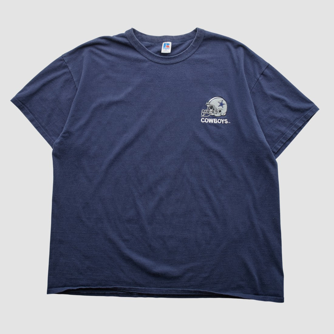 Dallas Cowboys Russell 90s T-shirt Navy Vintage