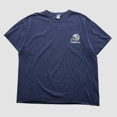 Dallas Cowboys Russell 90s T-shirt Navy Vintage