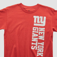 New York Giants NFL 2010s T-shirt Red Vintage