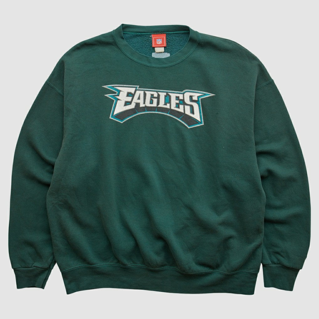 Philadelphia Eagles NFL 2000s Pullover Sweatshirt Green Vintage