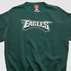 Philadelphia Eagles NFL 2000s Pullover Sweatshirt Green Vintage