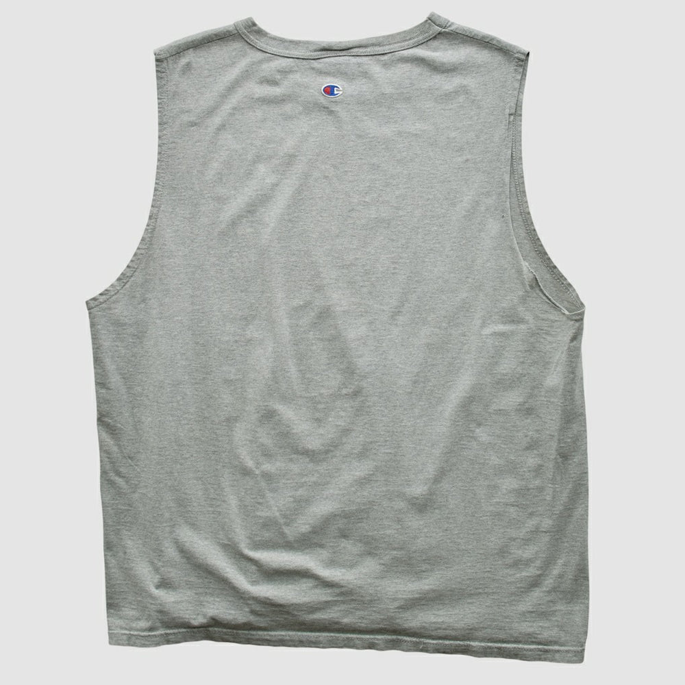 Miami Dolphins Champion 2000s Tank Heather Gray Vintage