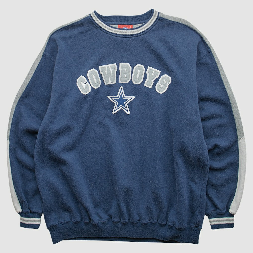 Dallas Cowboys NFL 2000s Pullover Sweatshirt Navy Vintage